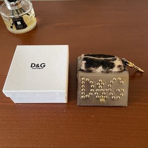 Dolce & Gabbana Functional Wallet in Bronze Color
